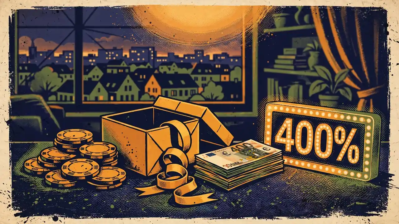 Online Casino mit 400%-Bonus: Einzahlung und Umsatz